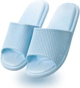 AYYDMY Comfort Shower Shoes, Non Slip Quick Drying Bathroom Slippers for Women Men Unisex, Soft Platform Cushion Slide Sandals for Living Room, Pool, Beach, SPA, Public Showers, Indoor, Outdoor