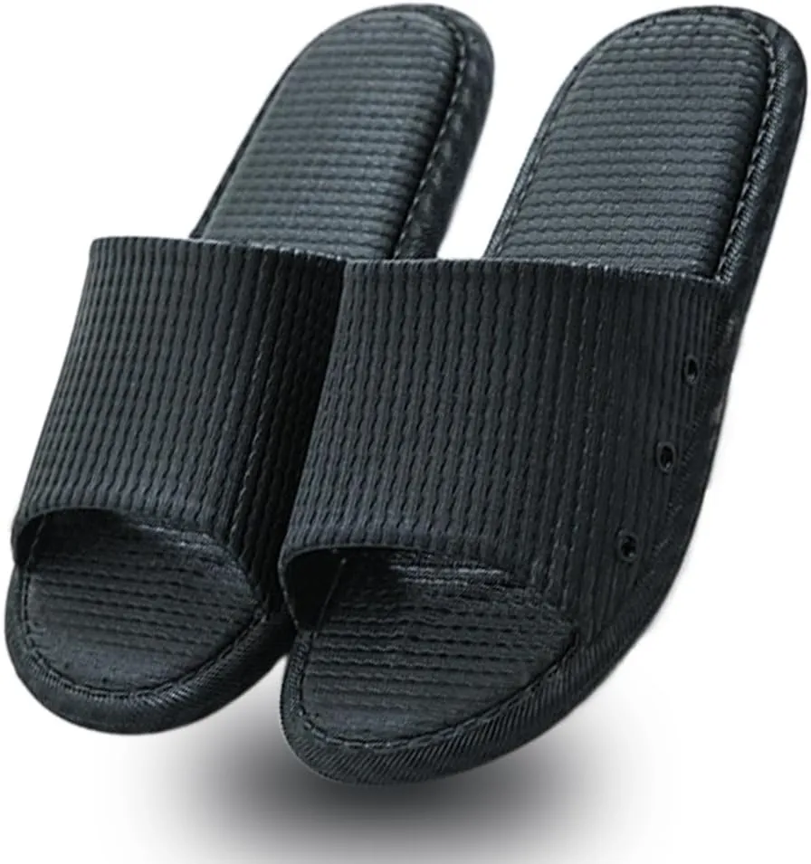 AYYDMY Comfort Shower Shoes, Non Slip Quick Drying Bathroom Slippers for Women Men Unisex, Soft Platform Cushion Slide Sandals for Living Room, Pool, Beach, SPA, Public Showers, Indoor, Outdoor