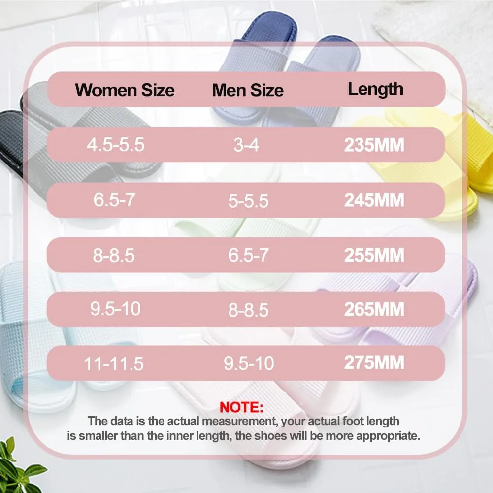 AYYDMY Comfort Shower Shoes, Non Slip Quick Drying Bathroom Slippers for Women Men Unisex, Soft Platform Cushion Slide Sandals for Living Room, Pool, Beach, SPA, Public Showers, Indoor, Outdoor