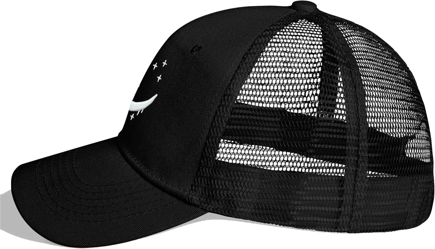 Baseball Caps Embroidered Adjustable Mesh Dad Hat Black Trucker Hats for Men and Women