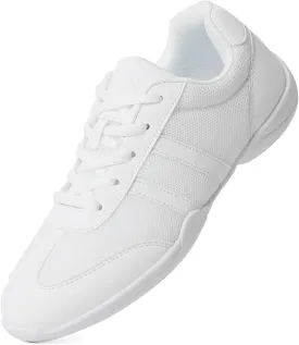CADIDL Cheer Shoes Women White Cheerleading Dance Shoes
