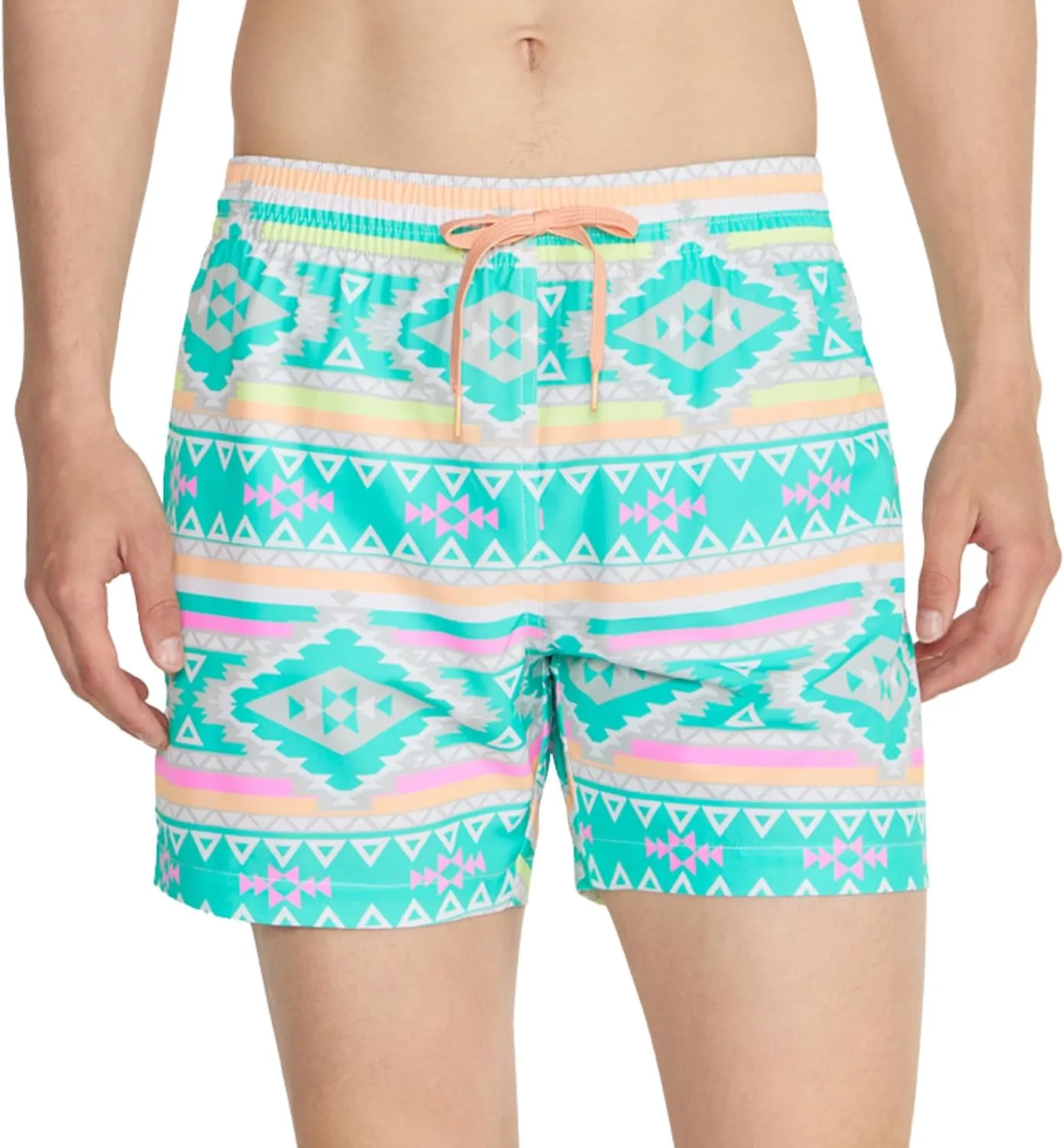 Chubbies Mens Swim Trunks ?C Mens Swim Shorts with 4-Way Stretch, 5.5?? Beach Shorts with Elastic Waist, Drawstring,Mesh Lining