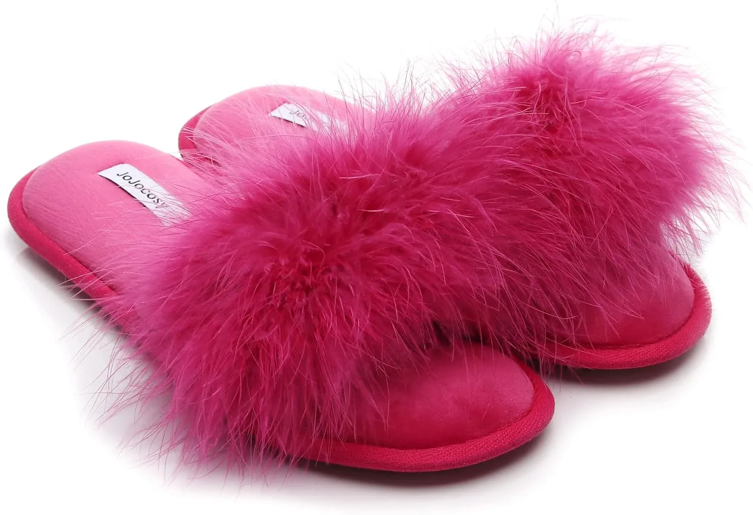 Extreme Plush Ladys Sexy Slip-on Comfortable Slippers Womens Fluffy Indoor Open-toe Scuff