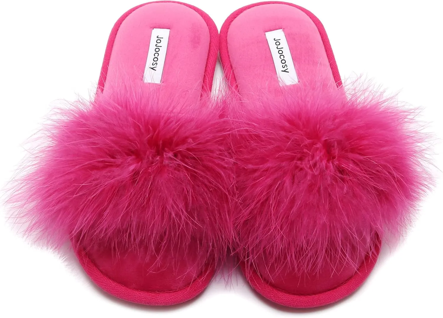 Extreme Plush Ladys Sexy Slip-on Comfortable Slippers Womens Fluffy Indoor Open-toe Scuff