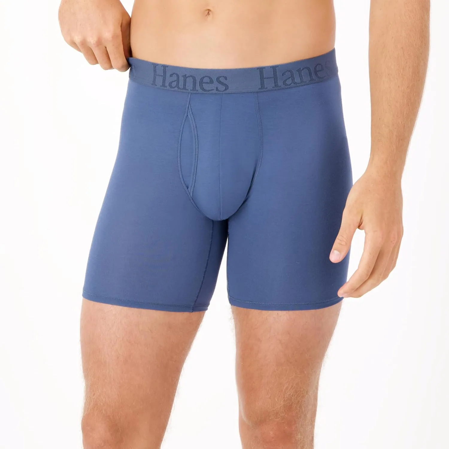 Hanes Men's Supersoft Underwear, Viscose from Bamboo, Trunks and Boxer Briefs