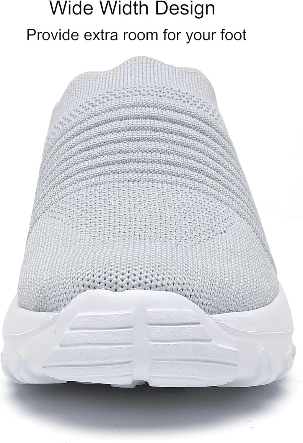 INMINPIN Women's Slip-on Mule Sneakers Lightweight Breathable Casual Shoes Platform Outdoor Clog Slippers