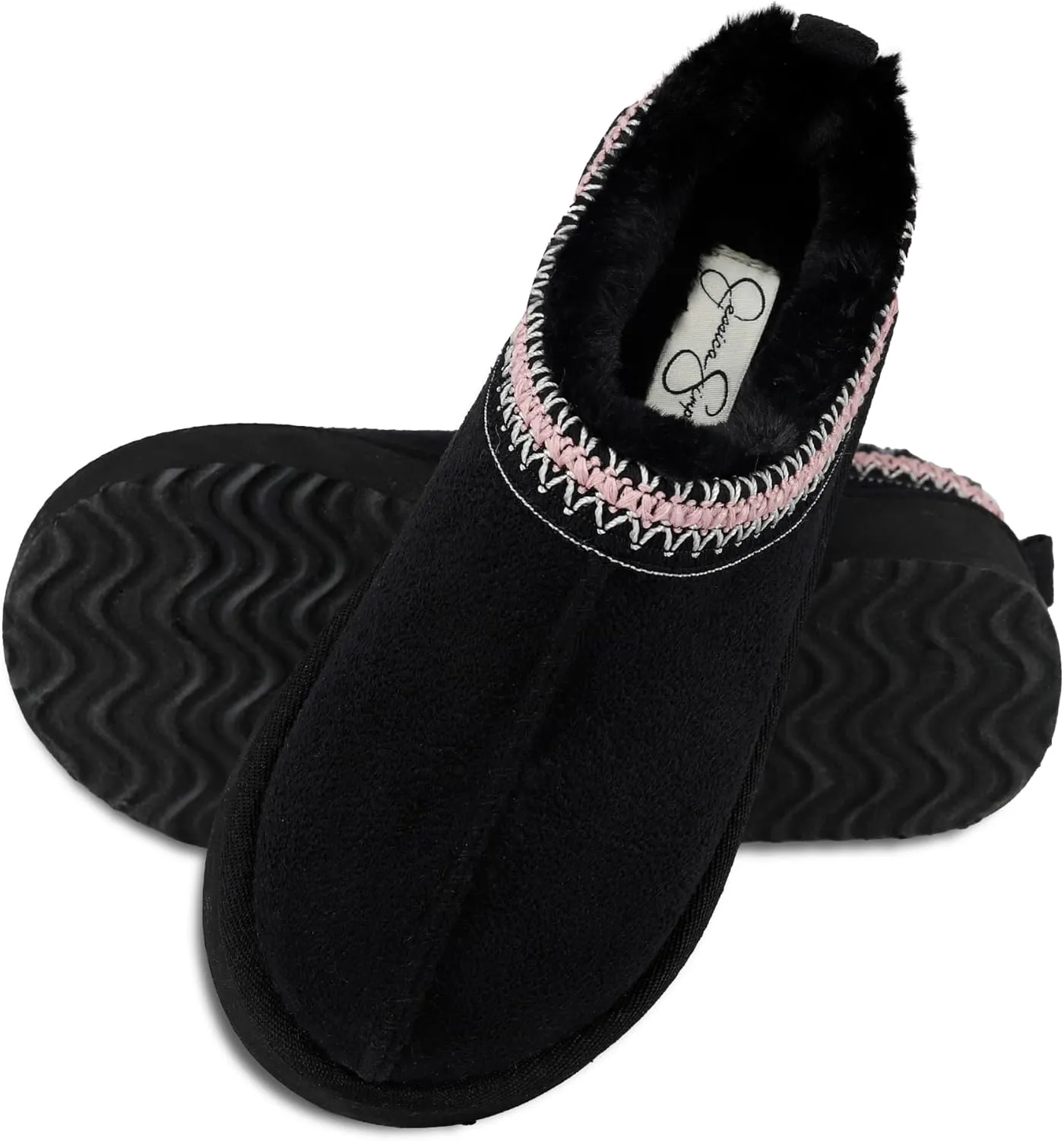 Jessica Simpson Womens and Girls Indoor/Outdoor Platform Clog Slipper - Mommy & Me Size Options