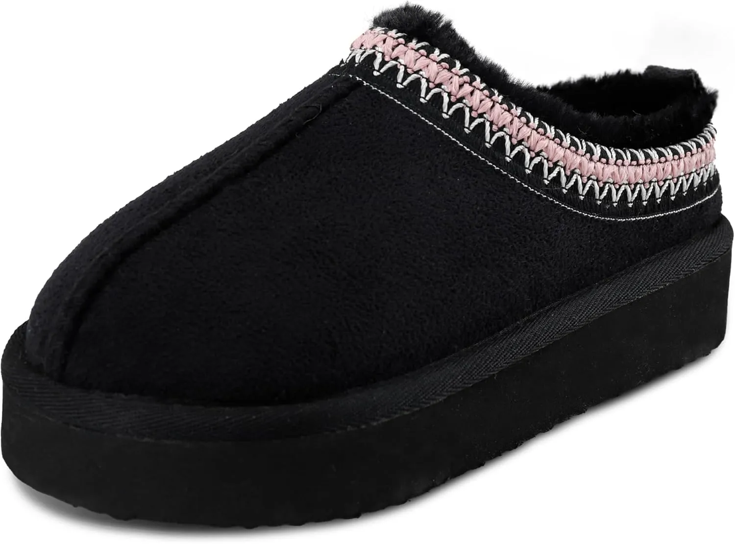 Jessica Simpson Womens and Girls Indoor/Outdoor Platform Clog Slipper - Mommy & Me Size Options