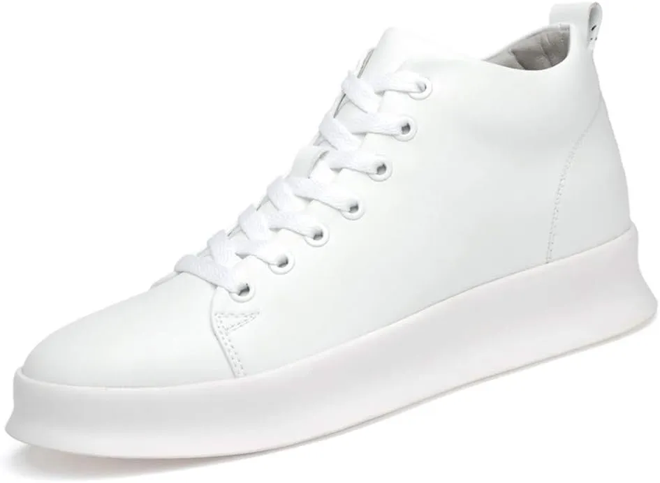 Men's 3" (8cm) Taller Elevator Shoes Fashion Sneaker with Invisible Height Increase Insoles
