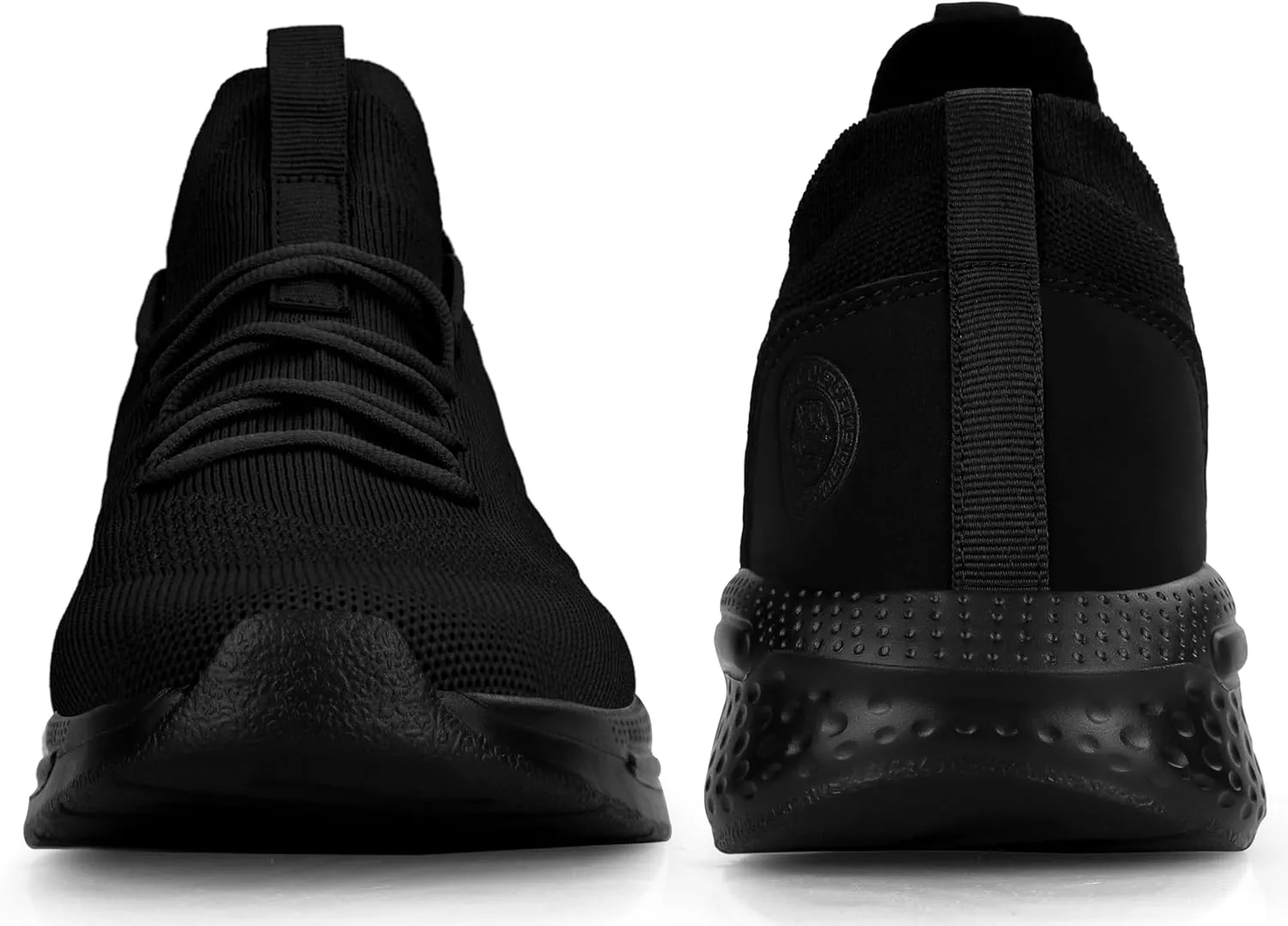 Pujcs Mens Walking Shoes Non Slip Running Shoes Breathable Slip on Sneakers Lightwight Gym Tennis Shoes for Men