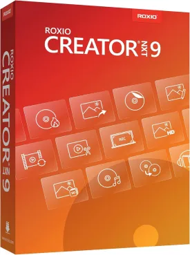 RoxioCreator NXT9|Multimedia Suite and CD/DVD Disc Burning Software[PC Disc]
