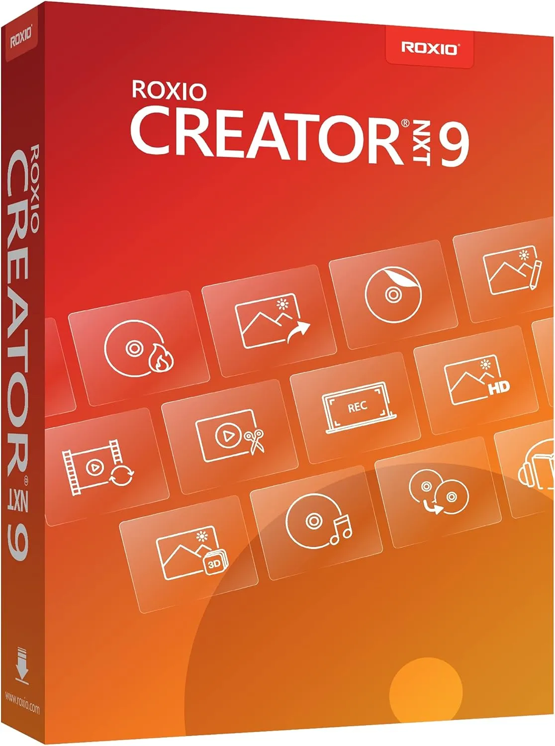RoxioCreator NXT9|Multimedia Suite and CD/DVD Disc Burning Software[PC Disc]