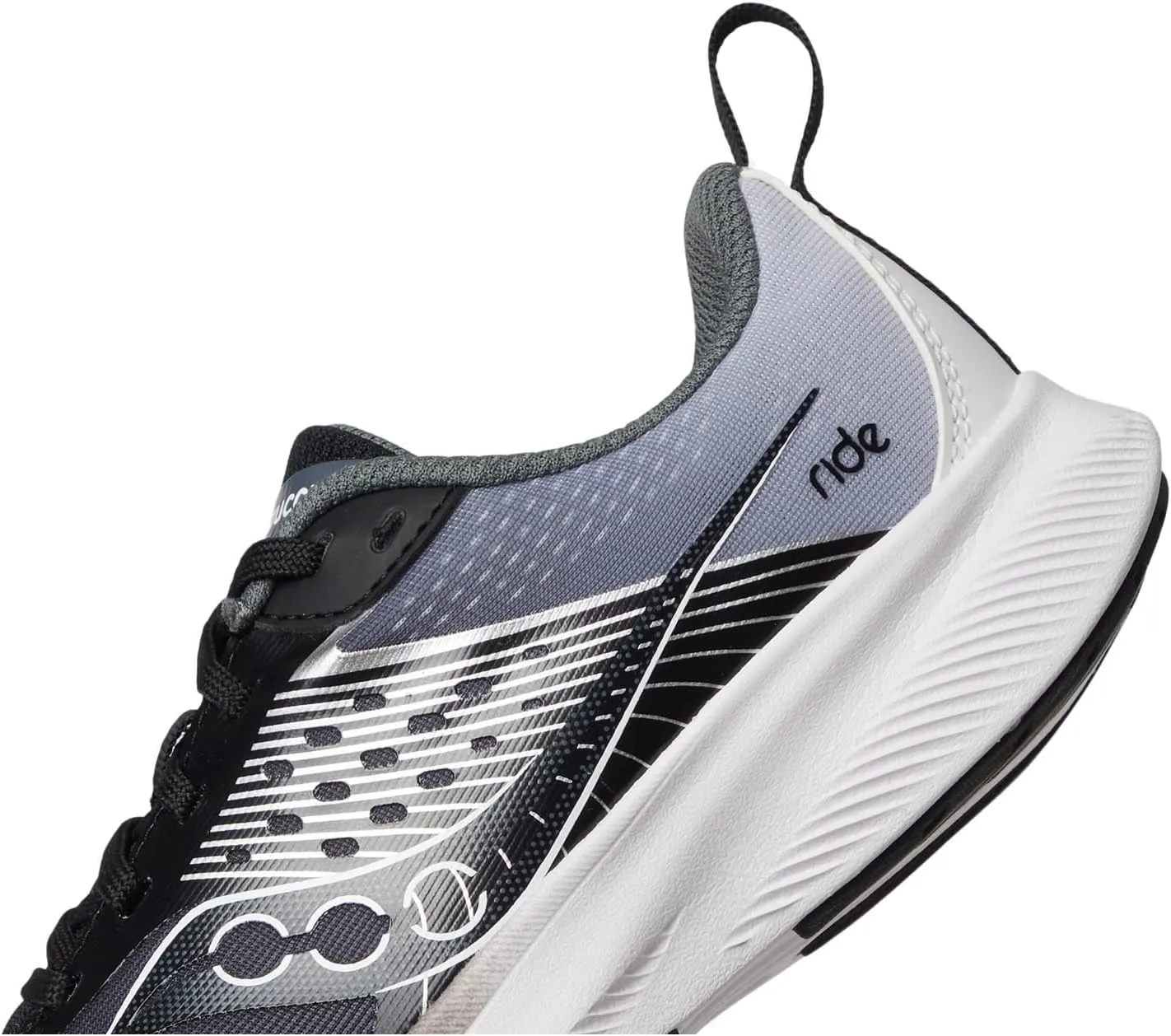 Saucony Unisex-Child Ride Kidz Sneaker