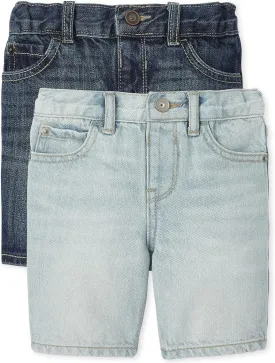 The Children's Place Boys' and Toddler Denim Shorts