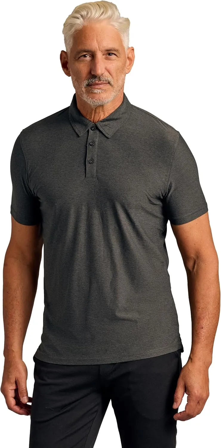True Classic Short Sleeve Polo Shirts for Men - Cotton Men's Polo Shirts, Golf Shirt & Custom Polo - Collared Short Sleeve