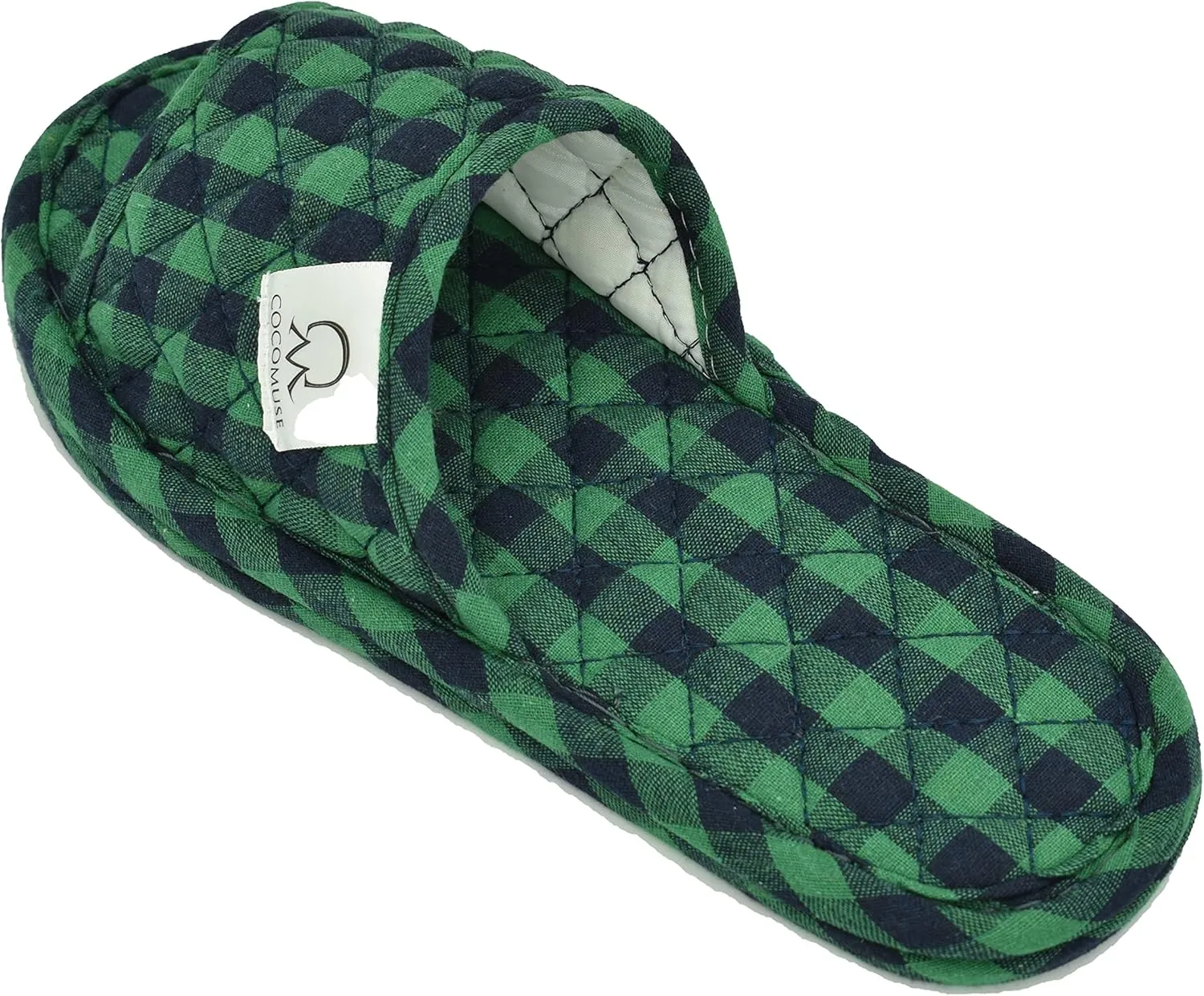Ultralight Soft Indoor Open Toe Cotton linen Slippers Absorb Sweat Cloth Bottom House Slippers