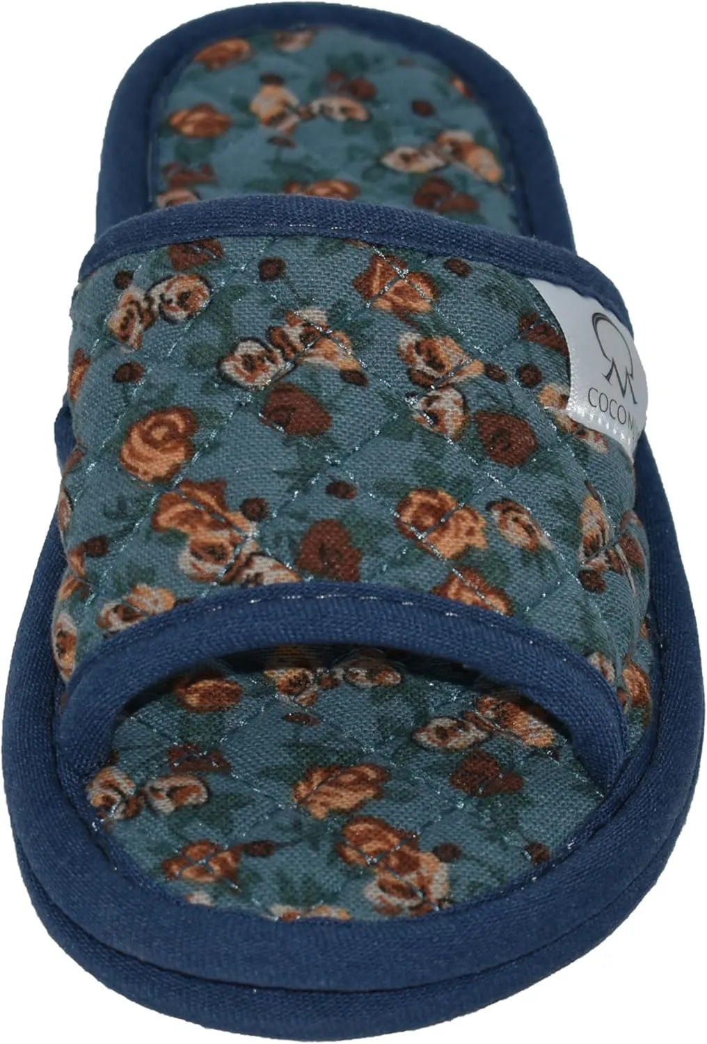 Ultralight Soft Indoor Open Toe Cotton linen Slippers Absorb Sweat Cloth Bottom House Slippers