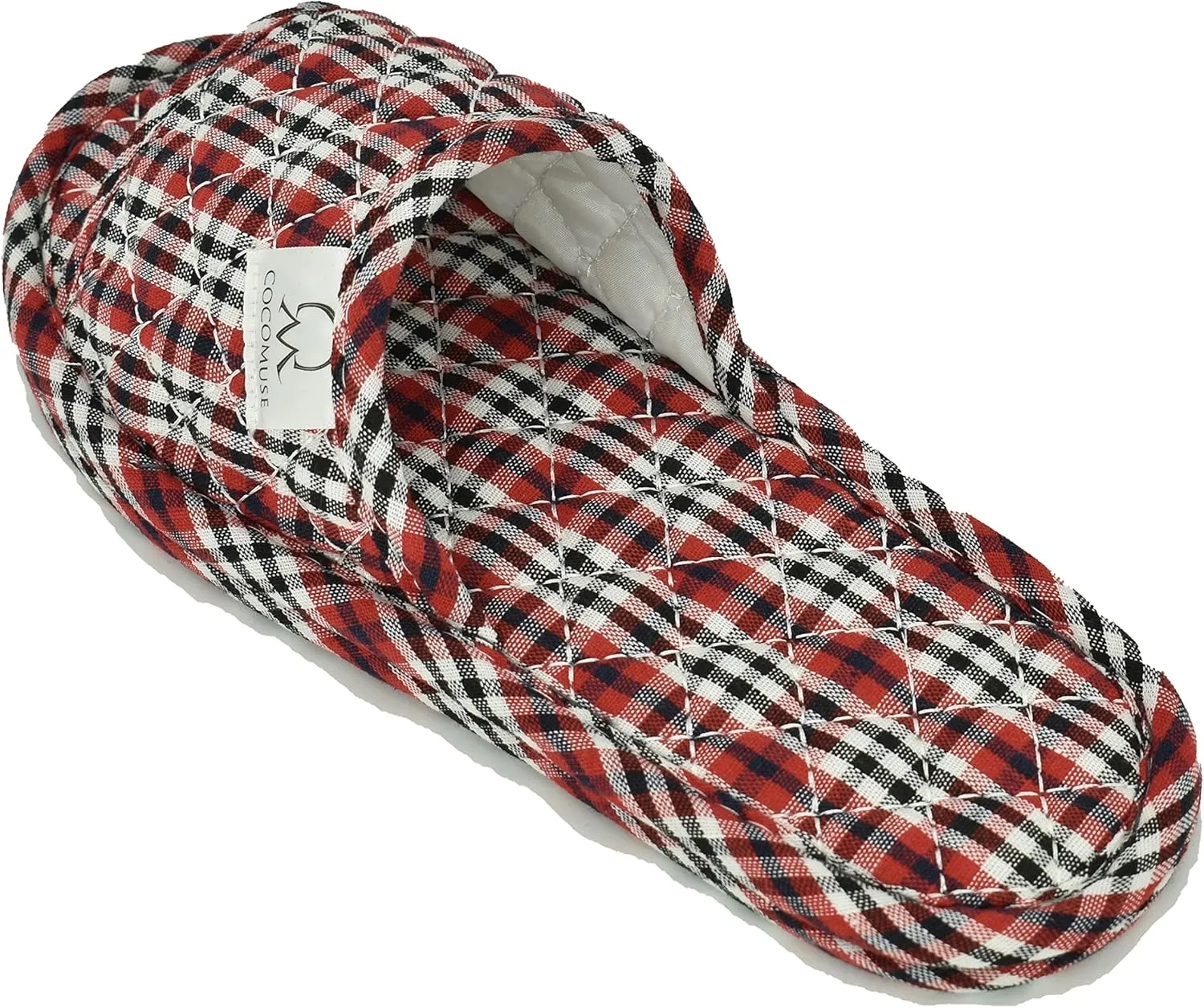 Ultralight Soft Indoor Open Toe Cotton linen Slippers Absorb Sweat Cloth Bottom House Slippers