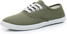 VenusCelia Women's Rainbow Lace Up Sneaker Shoes