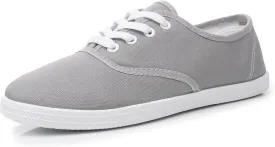 VenusCelia Women's Rainbow Lace Up Sneaker Shoes