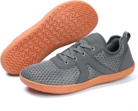 Walking Shoes for Men Wide Toe Zero Drop Extra Wide Width Sneakers Adult Minimalist Barefoot Shoes Men for Running Walking Fishing Hiking Fitness