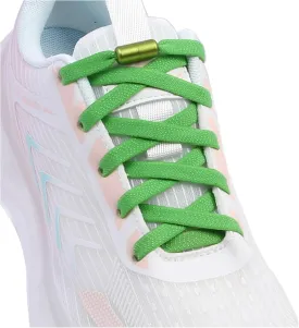 ZHENTOR 2 Pairs Elastic No Tie Shoe Laces for Adults and Kids Shoes, Tieless Flat Shoelaces for Sneakers
