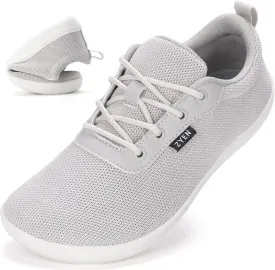 ZYEN Wide Toe Box Barefoot Shoes for Women | Wide Width Breathable Camouflage Shoes | Zero Drop Sole Fashion Non Slip Gym Sneaker Lightweight Minimalist Walking Sneaker